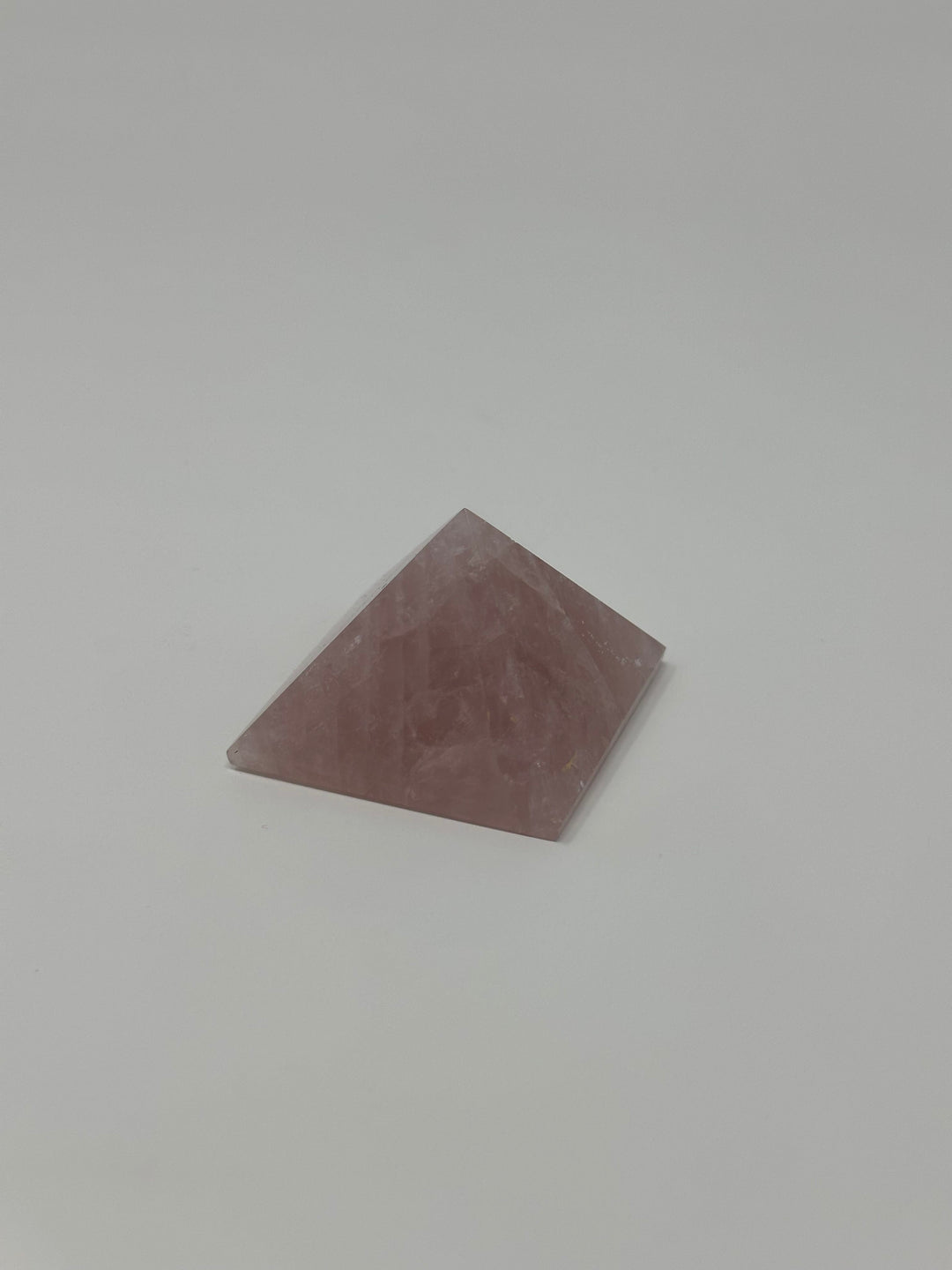 Rose Quartz Pyramid from Brazil | The Harmony Store Pyramid