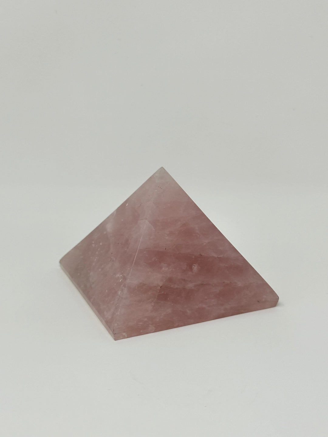 Rose Quartz Pyramid from Madagascar | The Harmony Store Pyramid