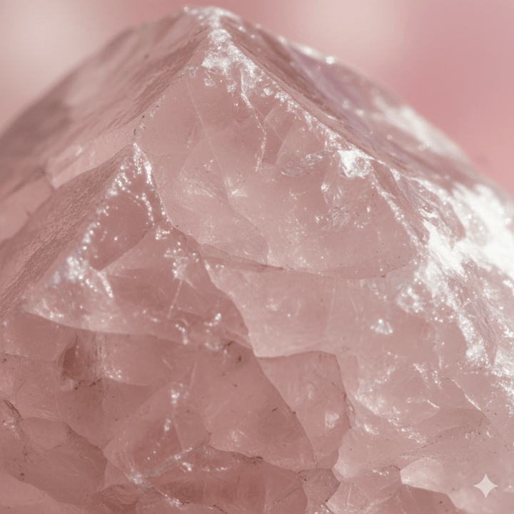 Rose Quartz Rough Stone | Raw Pink Quartz | Harmony Store Rough Stone