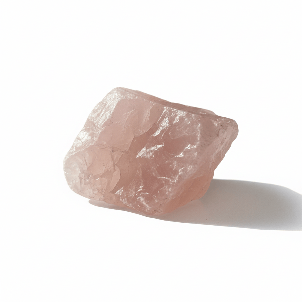 Rose Quartz Rough Stone | Raw Pink Quartz | Harmony Store Rough Stone