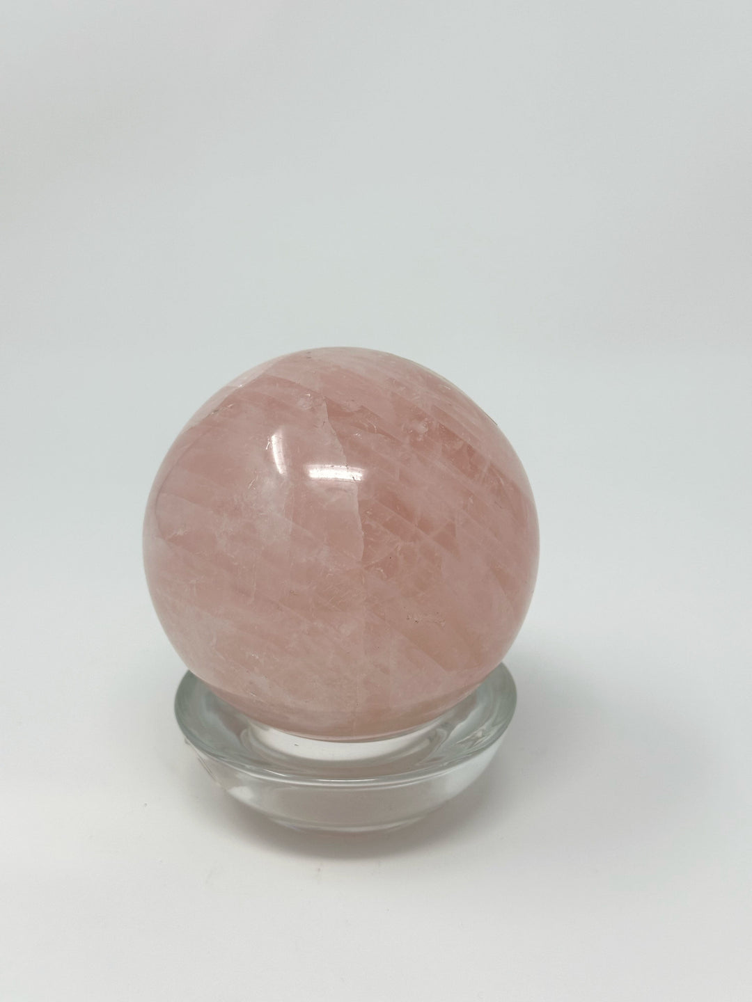 Rose Quartz Sphere Crystal | The Harmony Store Sphere
