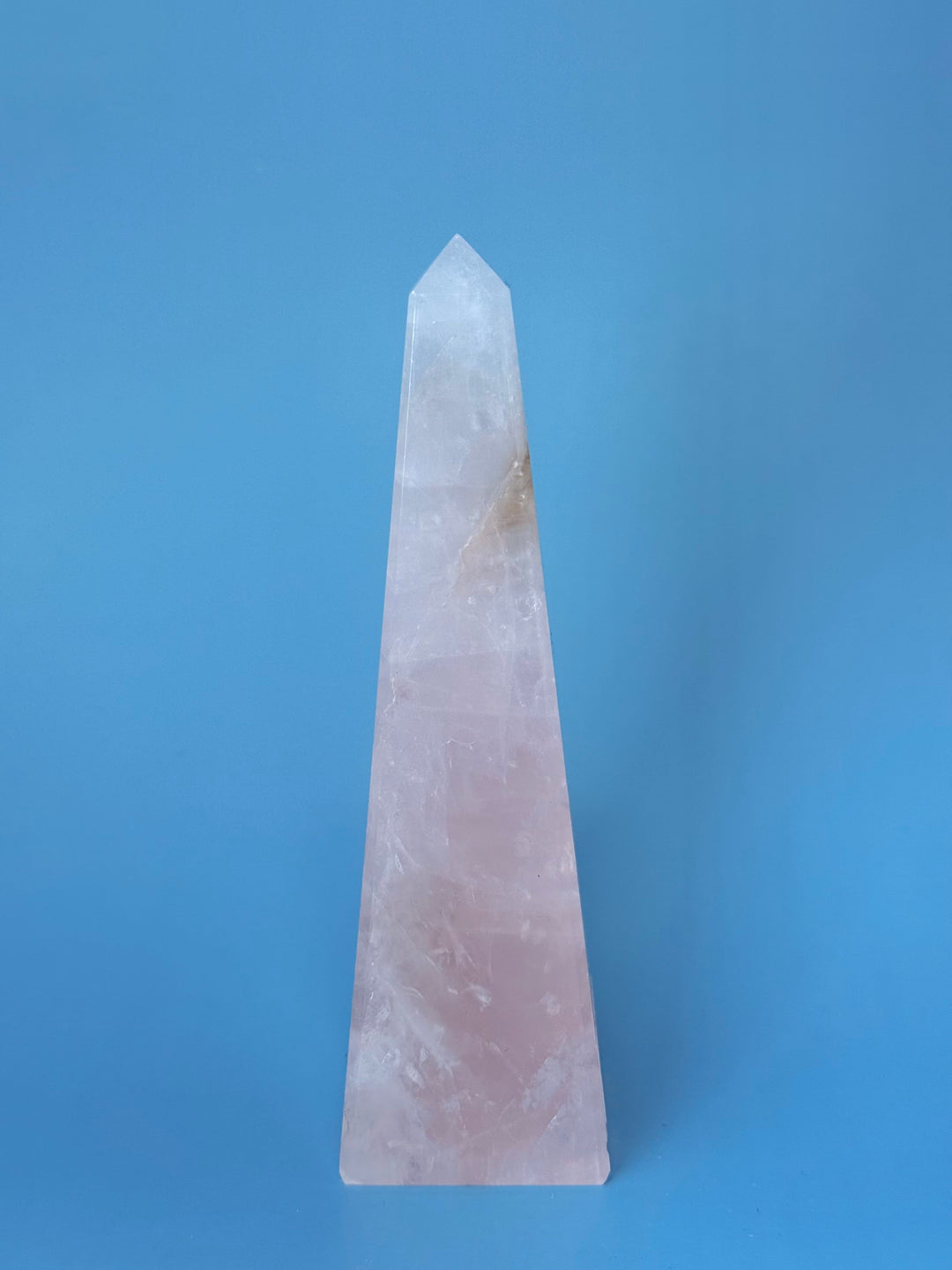 Rose Quartz Tower Obelisk Brazil | The Harmony Store Tower