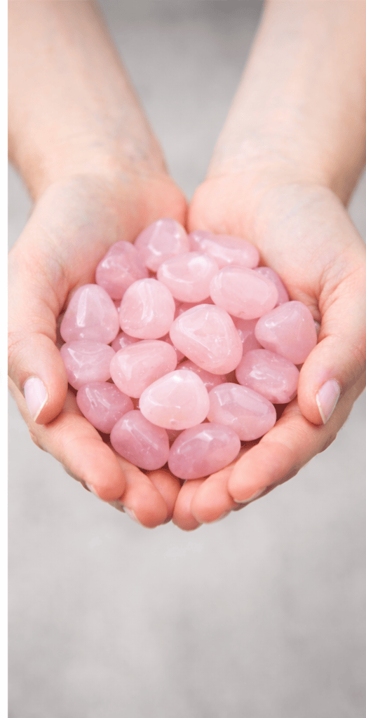 Rose Quartz Tumbled Stone | Heart Chakra | Harmony Store Tumbled Stone