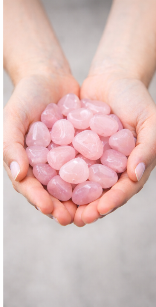 Rose Quartz Tumbled Stone Crystal