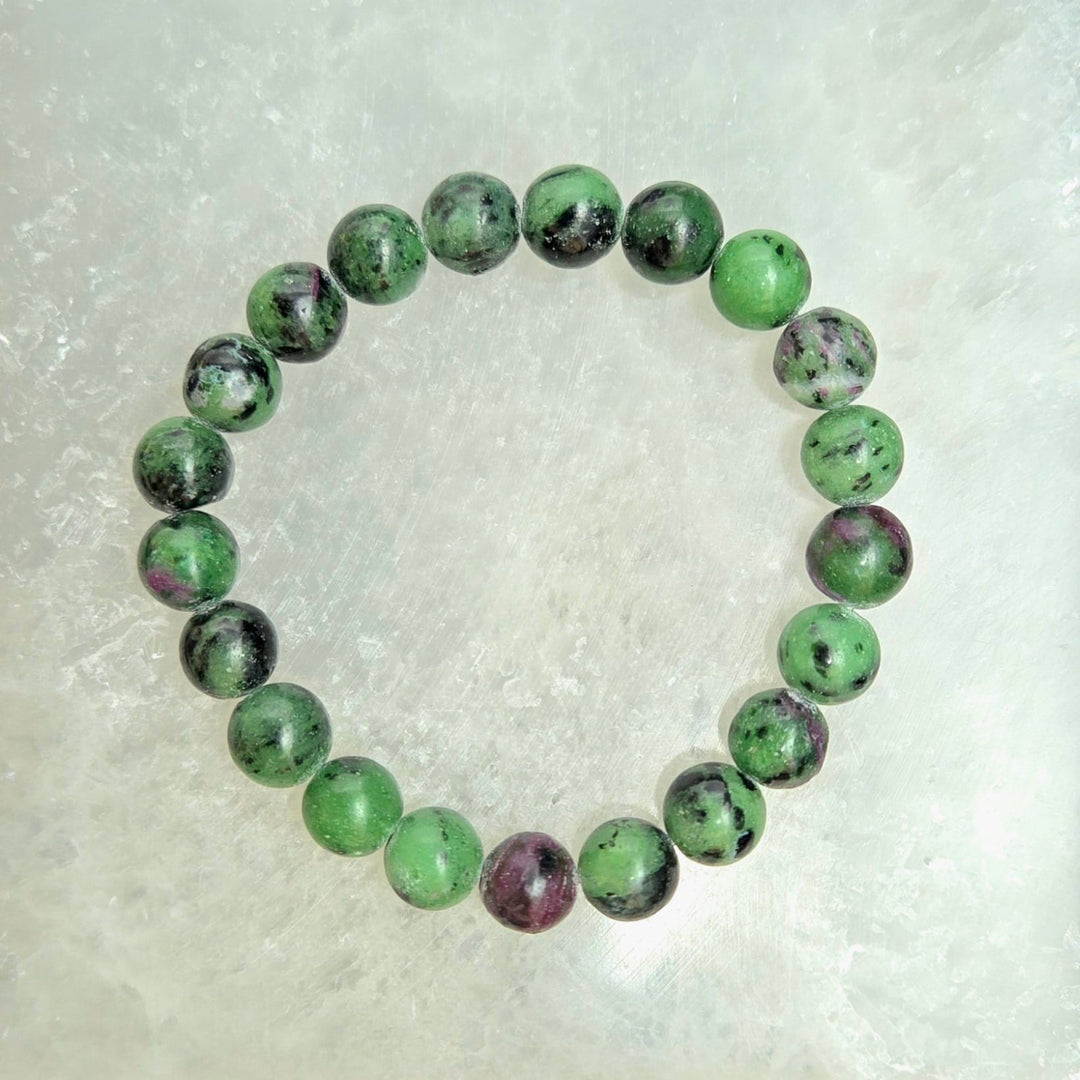 Ruby Zoisite Bracelet | The Harmony Store Bracelet