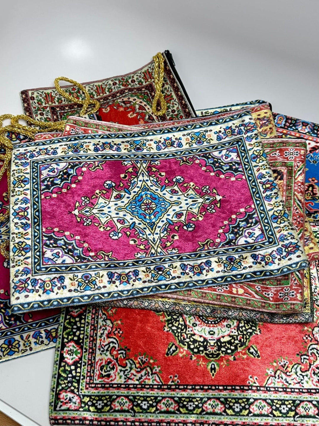 Large Rug-Feel Pouch 11.5 x 9 inch | The Harmony Store