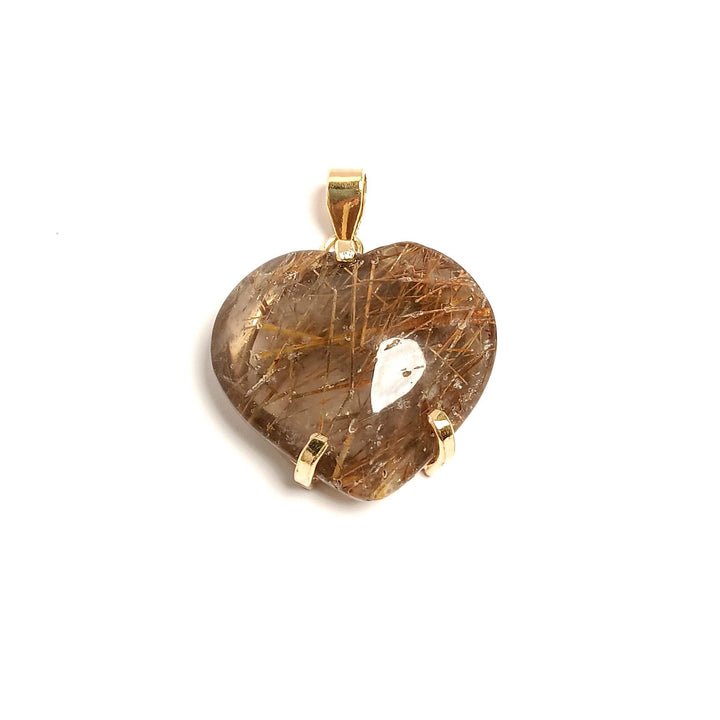 Rutilated Quartz Claw Pendant - The Harmony Store