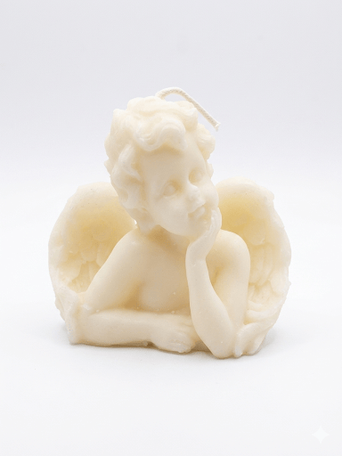 Sacred White Angel Candle | The Harmony Store Candle