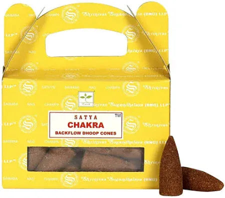 Satya Backflow Incense Cones | The Harmony Store Incense