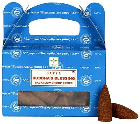 Satya Backflow Incense Cones | The Harmony Store Incense
