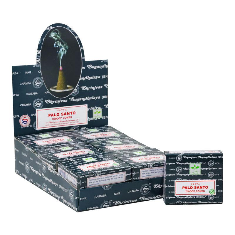 Satya Dhoop Cones Palo Santo | The Harmony Store Aromatherapy