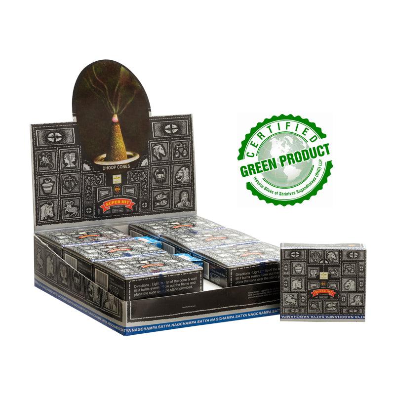 Satya Dhoop Cones Super Hit (discontinue) Aromatherapy