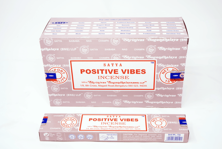 Satya Incense Sticks 15g, 12 Sticks | Harmony Store Aromatherapy