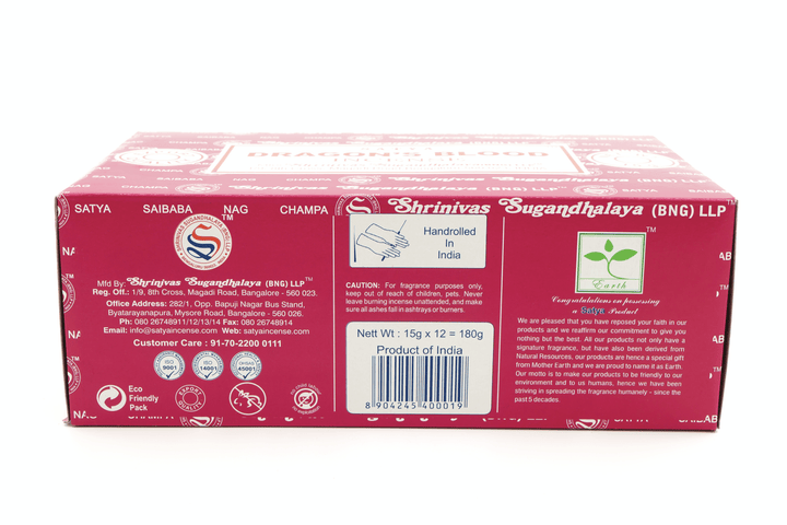 Satya Incense Sticks 15g, 12 Sticks | Harmony Store Aromatherapy