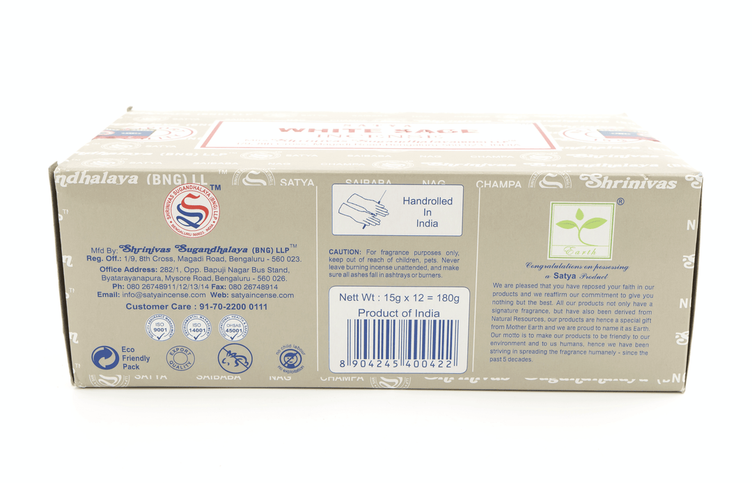 Satya Incense Sticks 15g, 12 Sticks | Harmony Store Aromatherapy