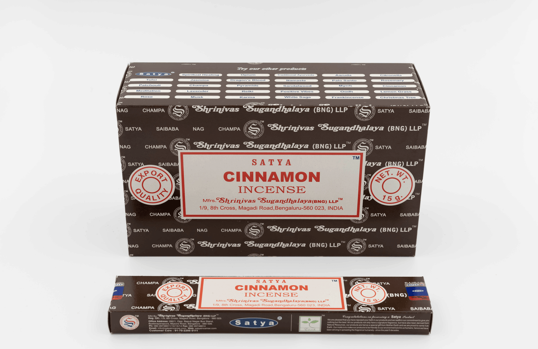 Satya Incense Sticks 15g, 12 Sticks | Harmony Store Aromatherapy