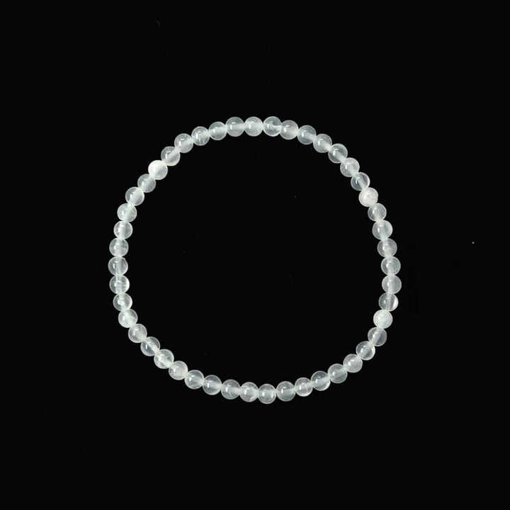 Selenite Bracelet | Crown Chakra Crystal Bracelet
