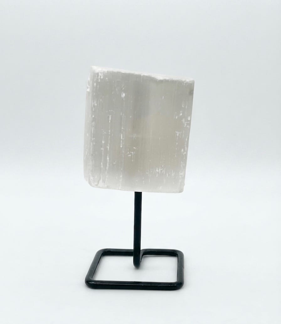 Selenite Mini Display Pin | The Harmony Store Specimen