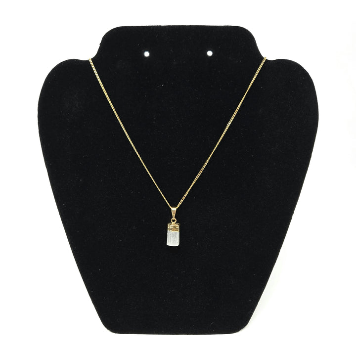 Selenite Gold Finish Necklace | The Harmony Store Necklace