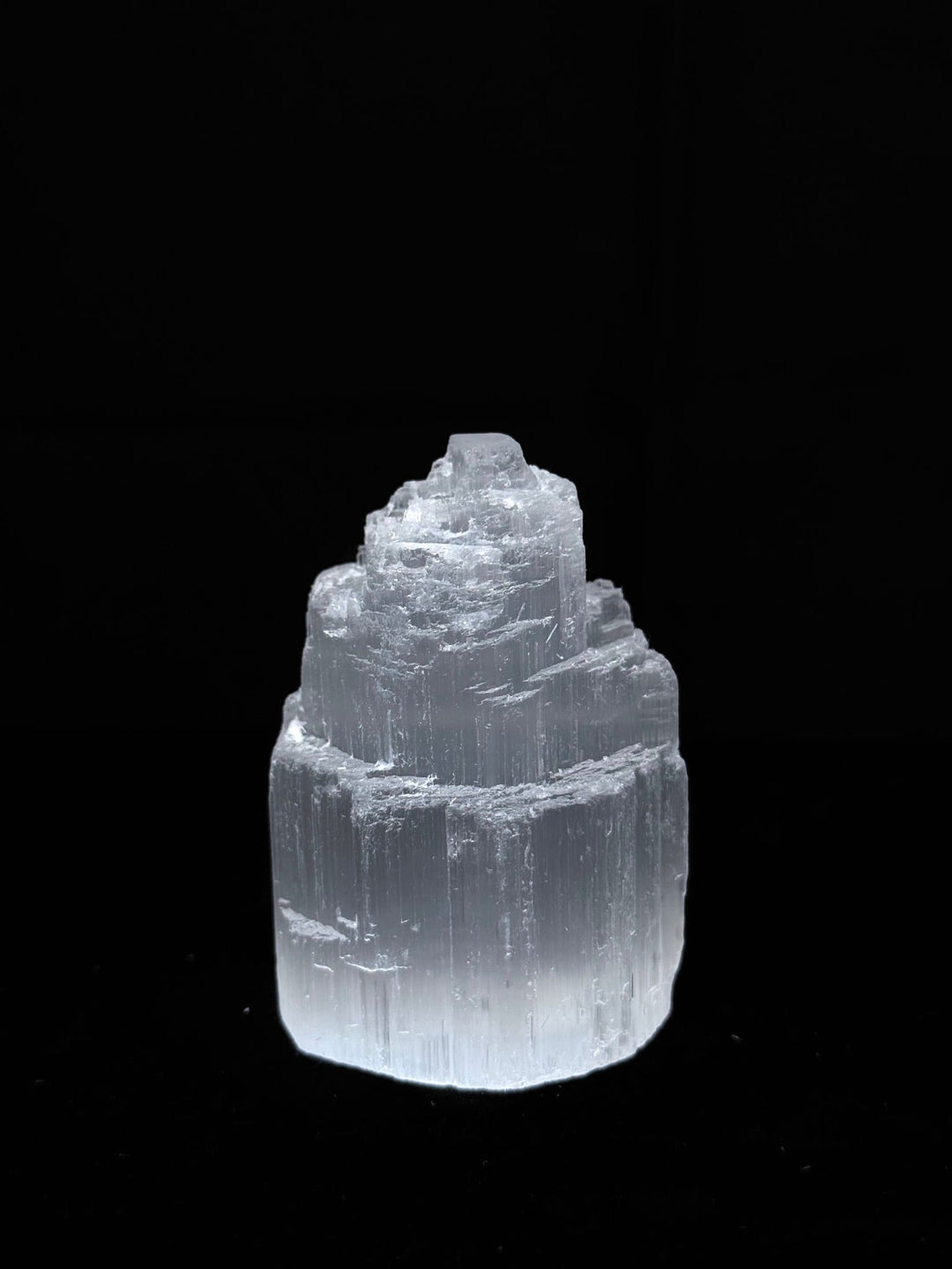 Selenite Tower Puff 2.5-3 Inch | The Harmony Store Crystal Tower