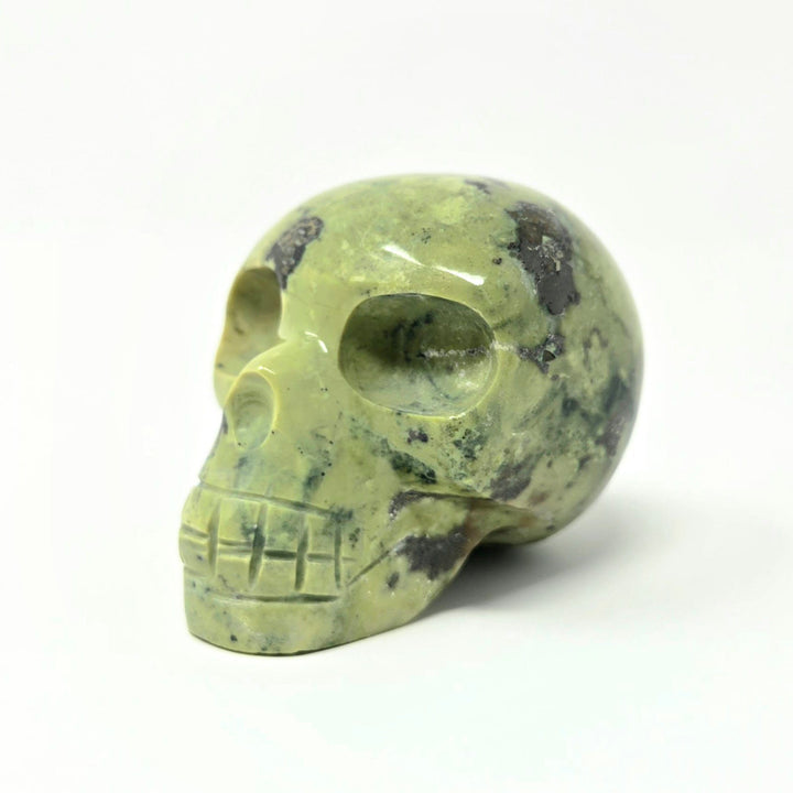 Serpentine Crystal Skull | The Harmony Store Skull