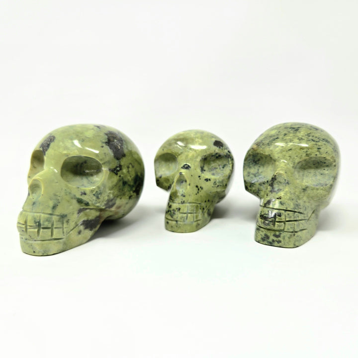 Serpentine Crystal Skull | The Harmony Store Skull