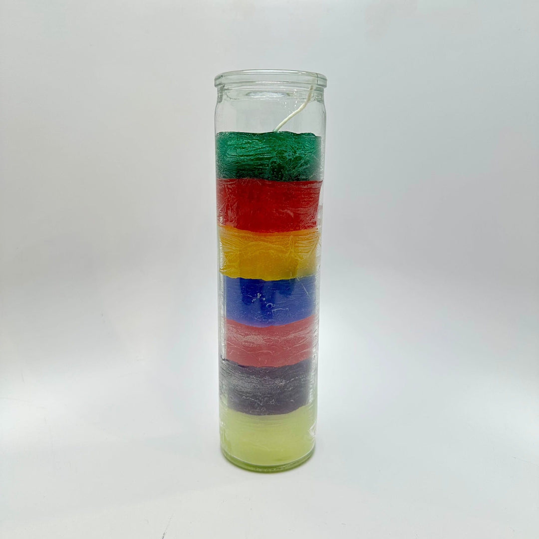 Seven Colors Seven Day Candle | The Harmony Store Candle