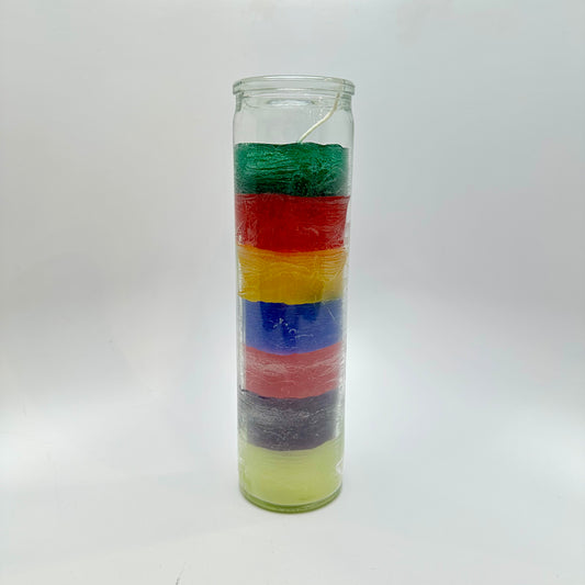 Seven Day Candle-Seven Colors - The Harmony Store