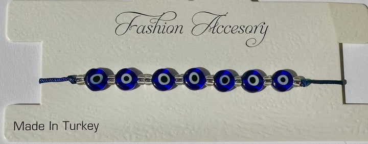Seven Evil Eye Macrame Bracelet | The Harmony Store Bracelet