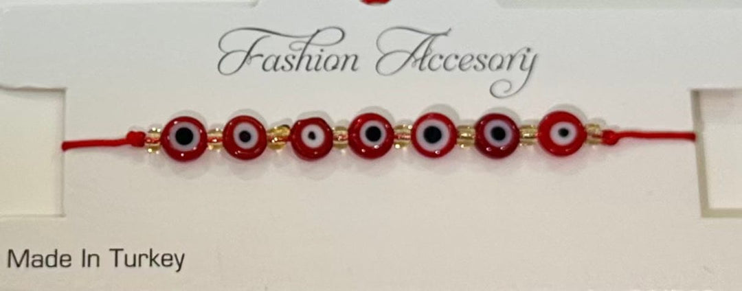 Seven Evil Eye Macrame Bracelet | The Harmony Store Bracelet