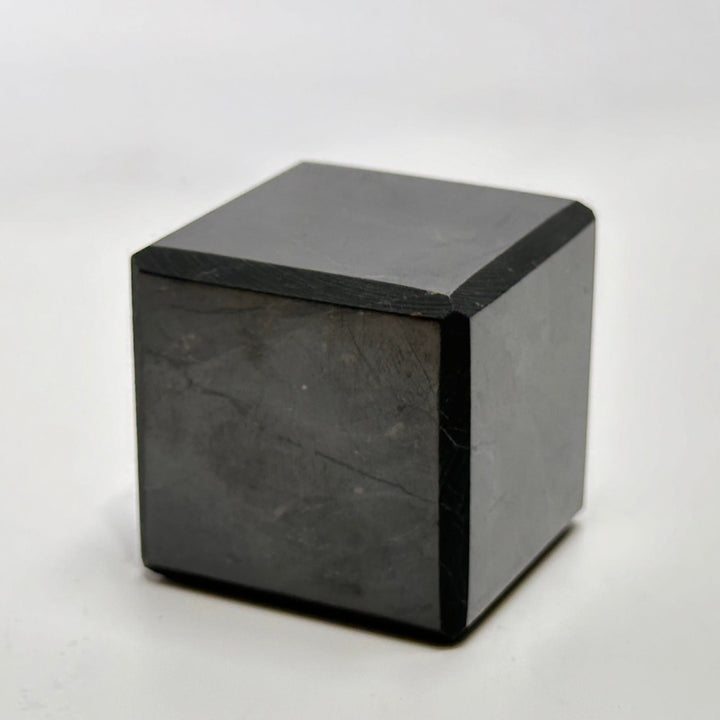 Shungite Cube 2-Inch | The Harmony Store Crystal Carving