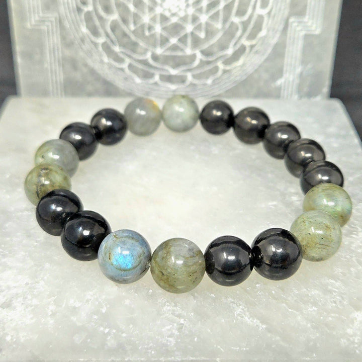 Shungite &amp; Tiger Eye Mix Bracelet | Harmony Store Bracelet