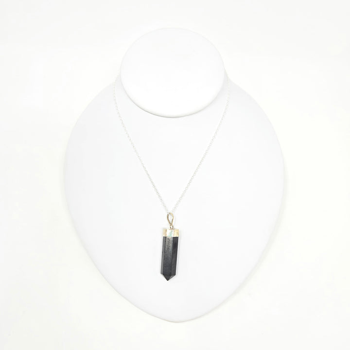 Shungite Pencil Cap Pendant | The Harmony Store Pendant