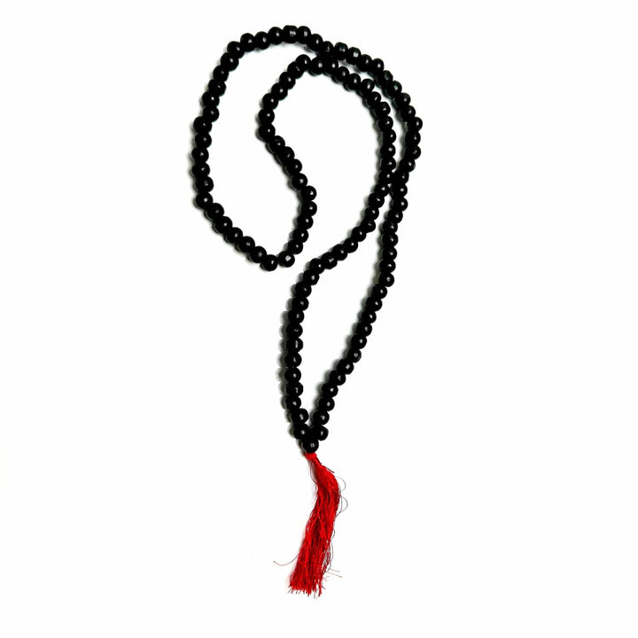 Black Tulsi Wood Japa Mala | The Harmony Store Tulsi Wood