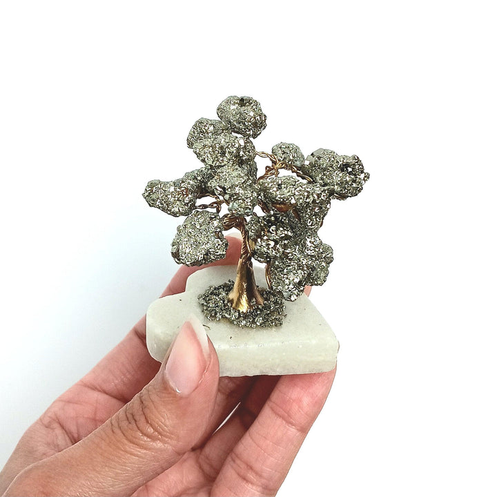 Small Bonsai Tree on Jasper Base | The Harmony Store Crystal Tree