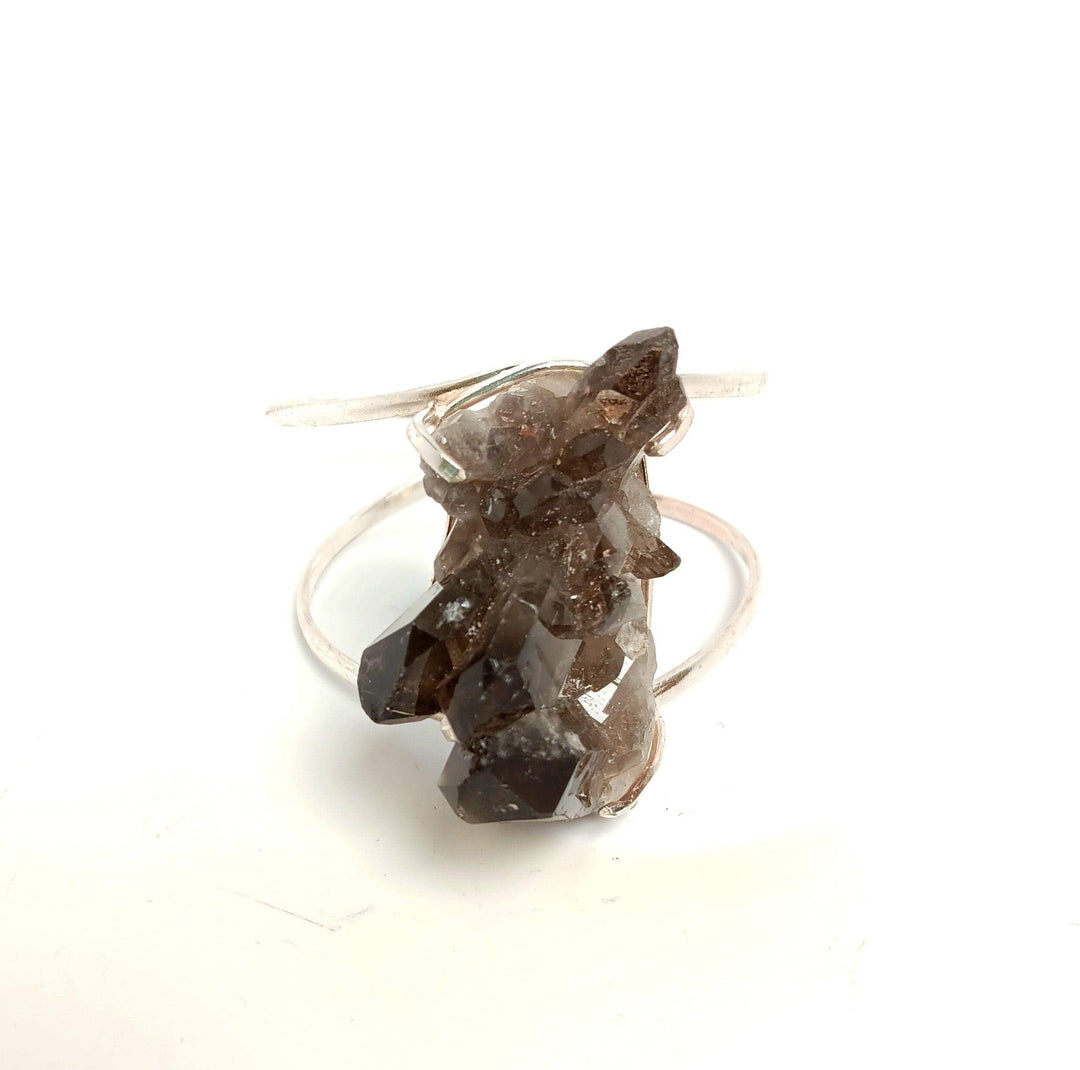 Smoky Quartz Arc Bracelet | The Harmony Store Bracelet