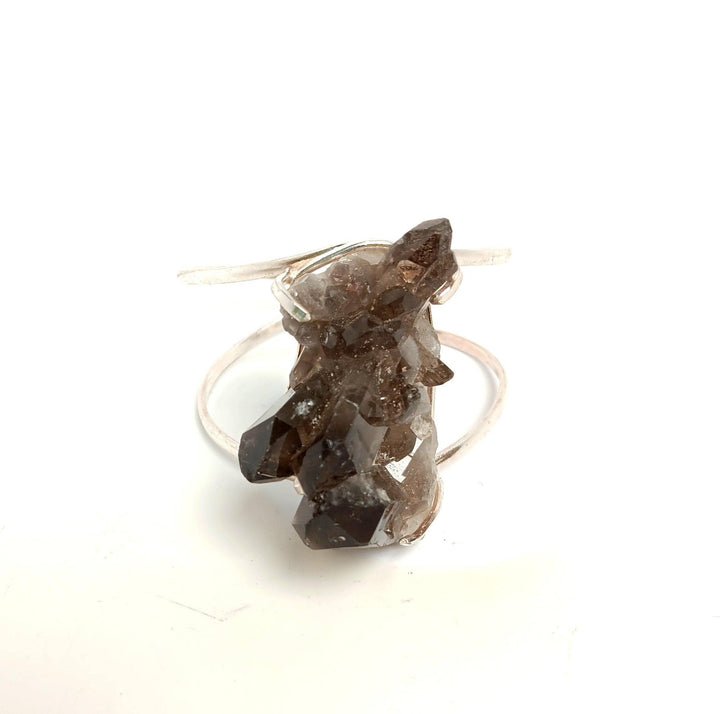 Smoky Quartz Arc Bracelet | The Harmony Store Bracelet