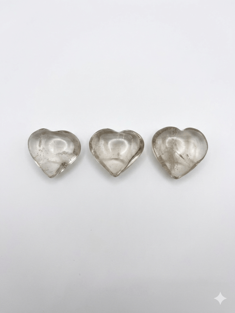 Smoky Quartz Crystal Heart | The Harmony Store Heart