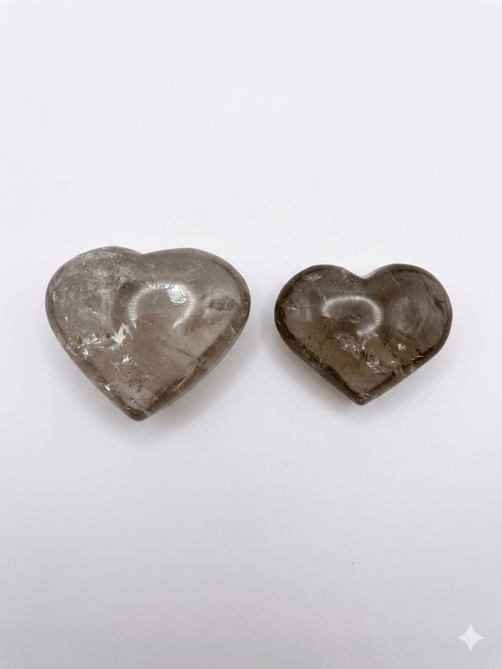 Smoky Quartz Heart (Brazil) | The Harmony Store Heart