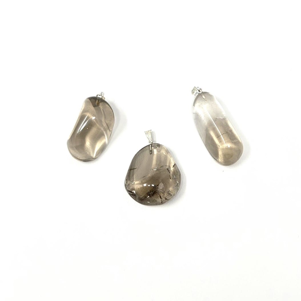 Smoky Quartz Tumbled Pendant | The Harmony Store Pendant