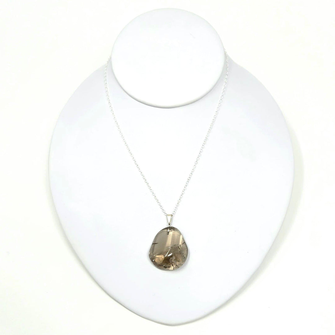 Smoky Quartz Tumbled Pendant | The Harmony Store Pendant