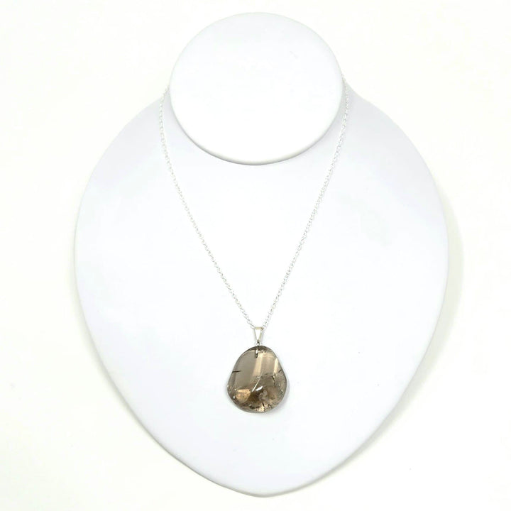 Smoky Quartz Tumbled Pendant | The Harmony Store Pendant