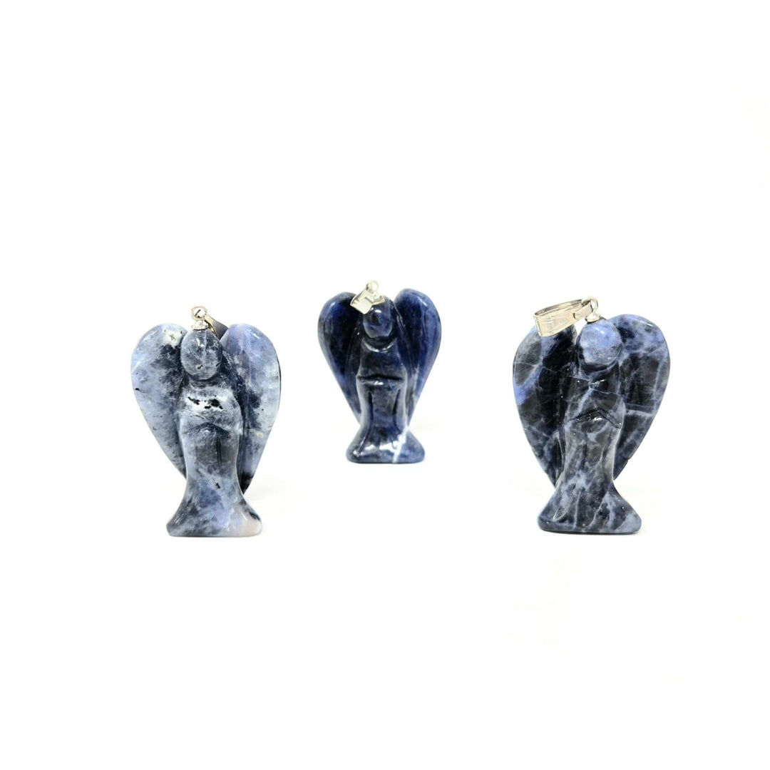 Sodalite Angel Wire Wrapped Pendant | The Harmony Store Pendant