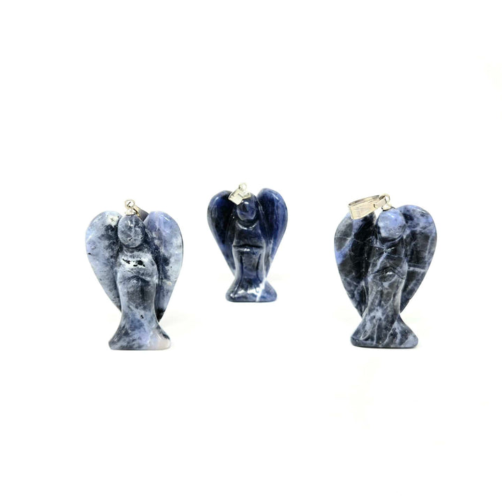 Sodalite Angel Wire Wrapped Pendant | The Harmony Store Pendant
