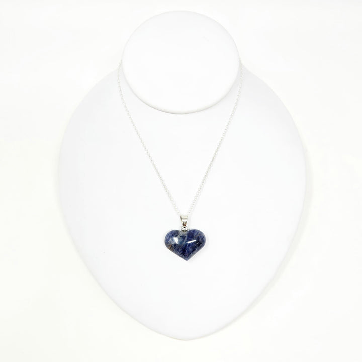 Sodalite Heart Pendant 3/4 Inch | The Harmony Store Pendant