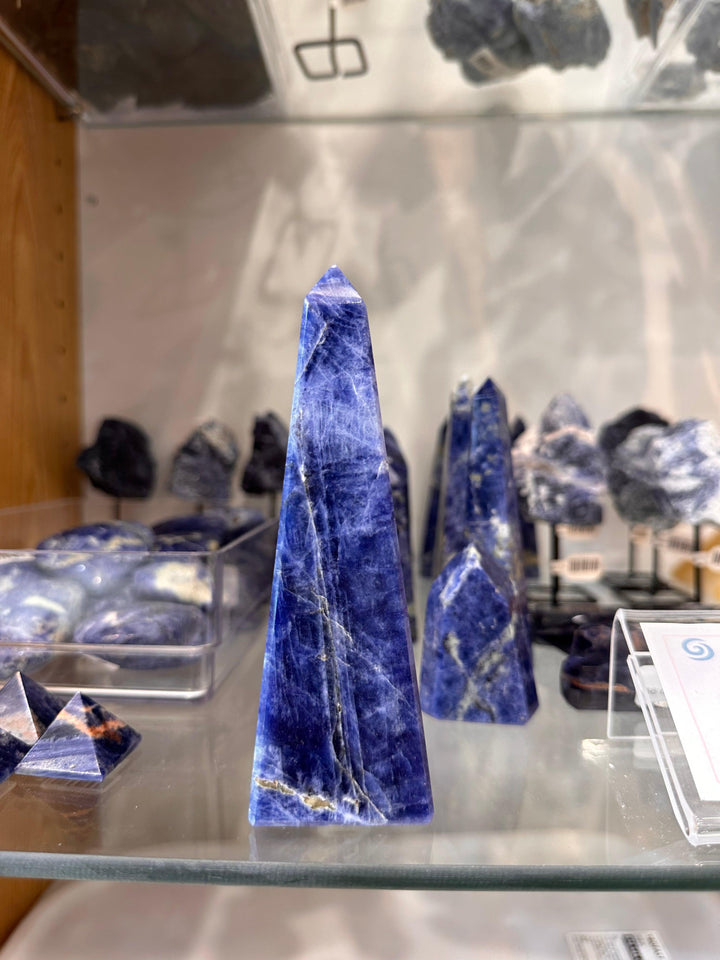 Sodalite Obelisk Brazil - The Harmony Store