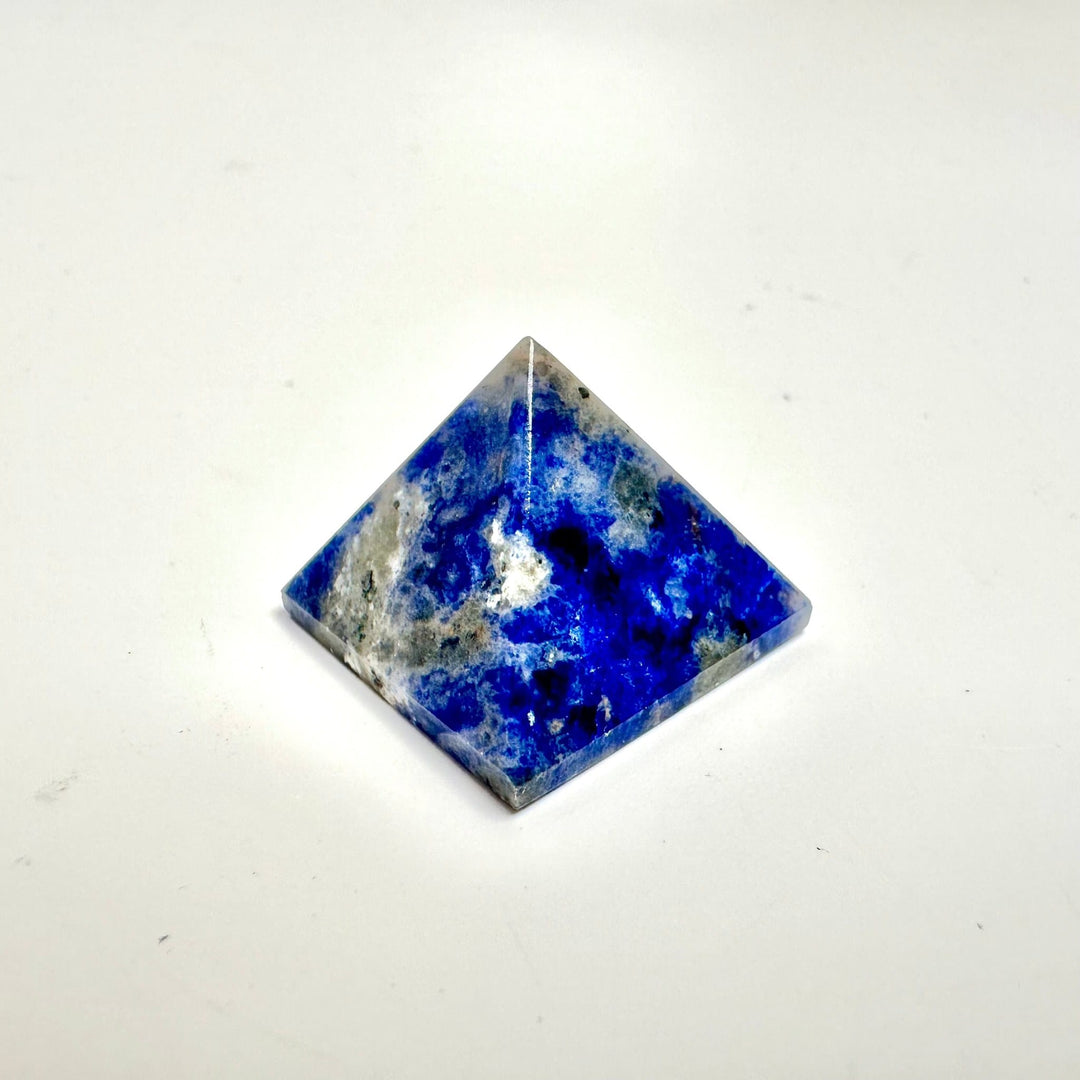 Sodalite Mini Pyramid 1-Inch | The Harmony Store Sodalite