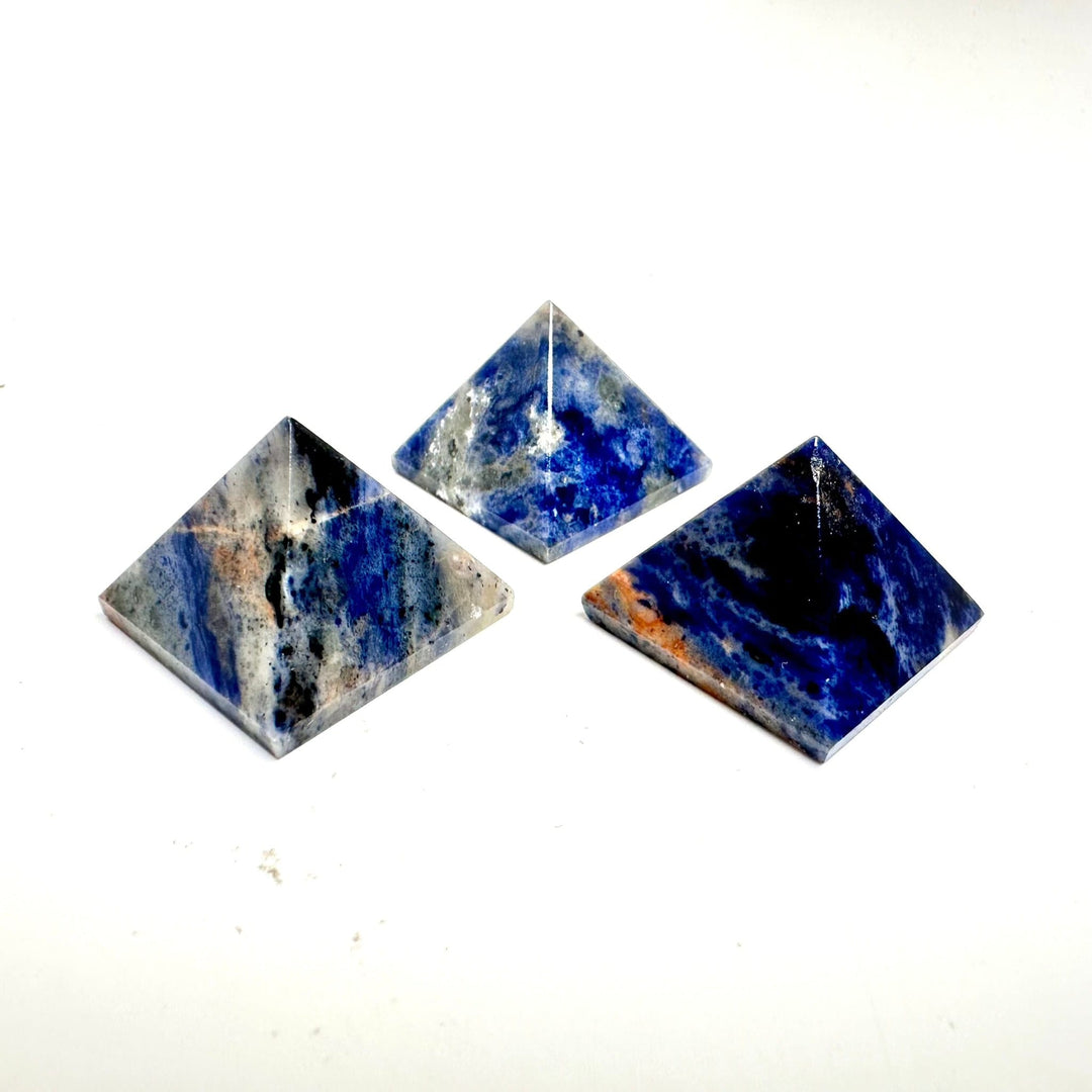 Sodalite Mini Pyramid 1-Inch | The Harmony Store Sodalite
