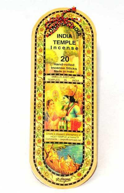 Song Of India - India Temple Incense - The Harmony Store
