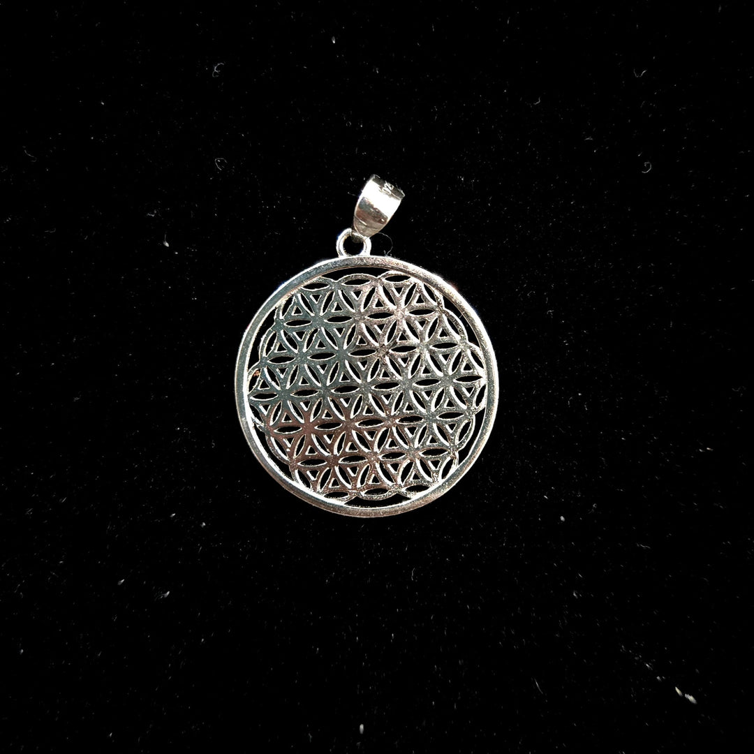 Flower of Life Sterling Silver Pendant | The Harmony Store Pendant